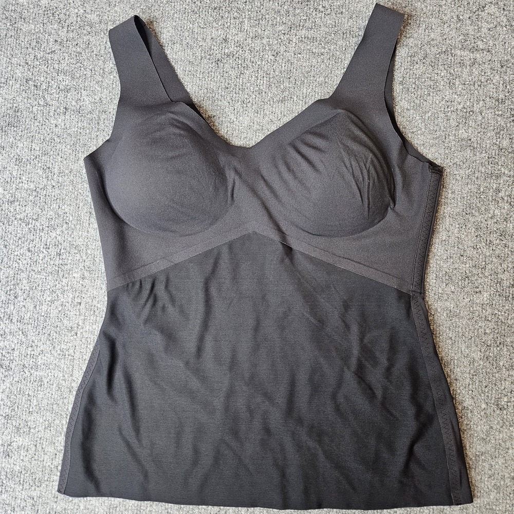 Honeylove Liftwear Tank Shapewear Black Size Large Medium Compression